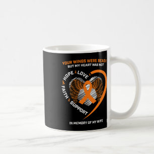 Husband Men In Memory Of My Wife Leukaemia Awarene Coffee Mug