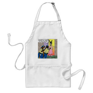 Husband Neutered Funny Dog Or Police Gifts & Tees Standard Apron