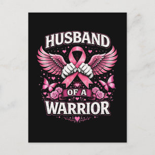 Husband of a Warrior Postcard