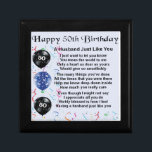 Husband Poem - 50th Birthday Gift Box<br><div class="desc">A great gift for a husband on his 50th birthday.</div>