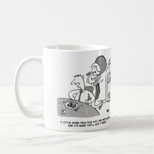 Husband Says Wife needs more Practise Cooking Coffee Mug