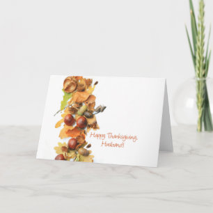 Husband Thanksgiving Card