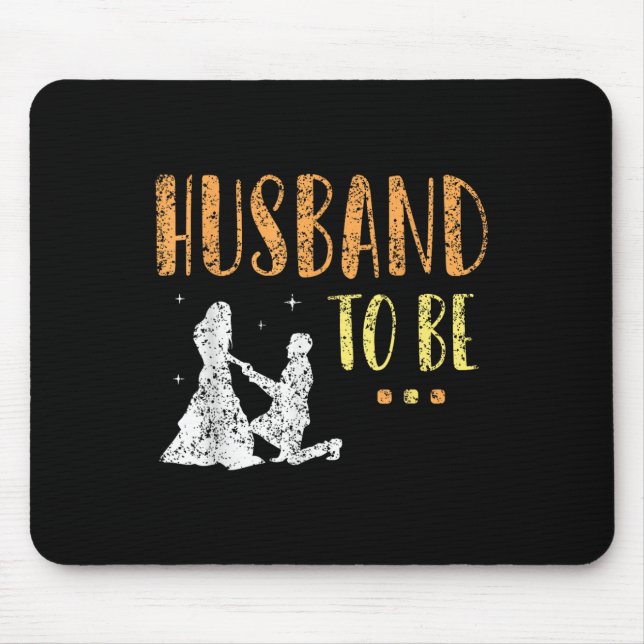 Husband To Be Bride Bachelor Groom Party Team  Mouse Pad (Front)