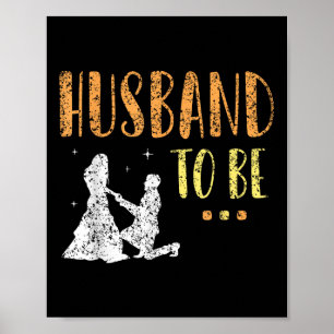 Husband To Be Bride Bachelor Groom Party Team  Poster