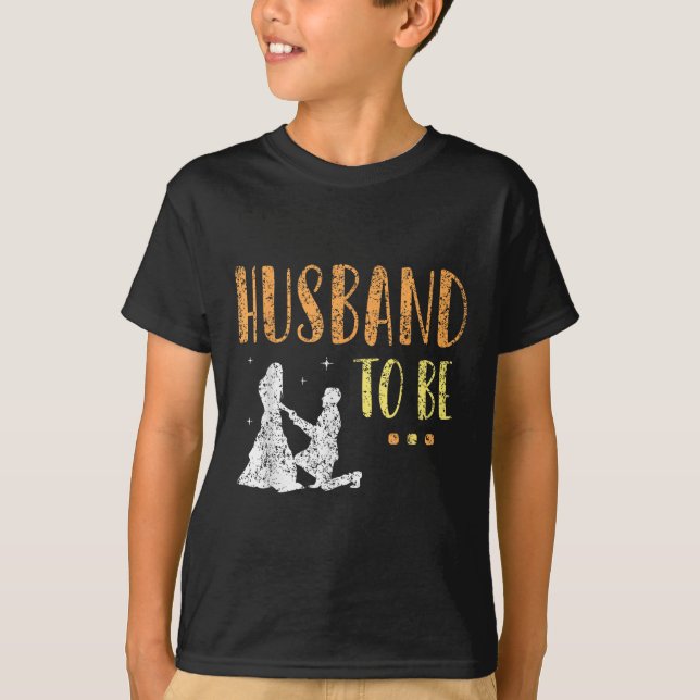 Husband To Be Bride Bachelor Groom Party Team  T-Shirt (Front)