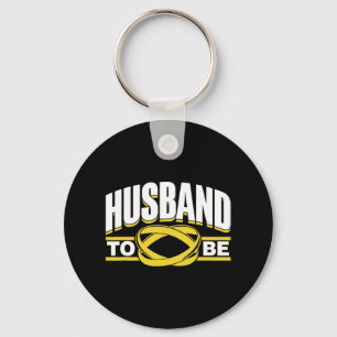 Husband To Be Bride Team Party Groom Bachelor Keychain