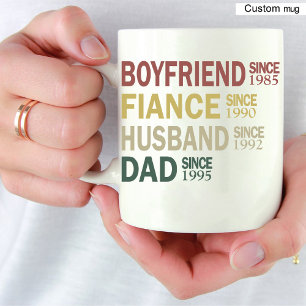 Husband to Dad, Pregnancy Reveal / New Dad Coffee Mug