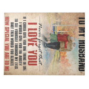 Husband To My Husband Never Forget Notepad