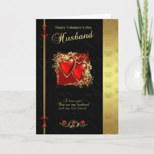 Husband Valentine's Day Card - Happy Valentine's D