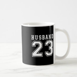 Husband wife 2023 matching engagement party coffee mug