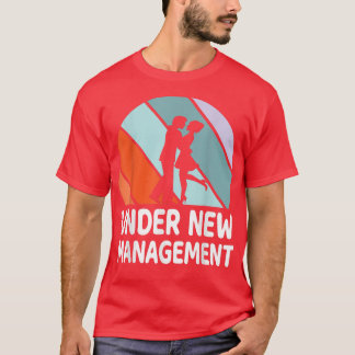 Husband Wife Dancing Together Wedding Under New Ma T-Shirt