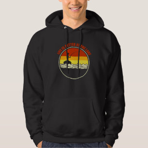 Husband Wife life is better at the lake Hoodie