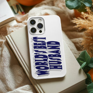 Husband with dark blue text  iPhone 13 case
