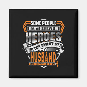 Husband's Fight Is My Fight Leukaemia Awareness Magnet