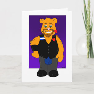 Husbear: Gay Greeting Card (LOVE)
