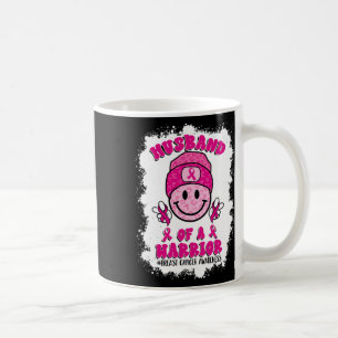Husbynd Of A Warrior Breast Cancer Awareness Suppo Coffee Mug
