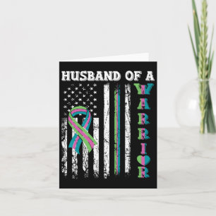 Husbynd Of A Warrior Metastatic Breast Cancer Usa Card