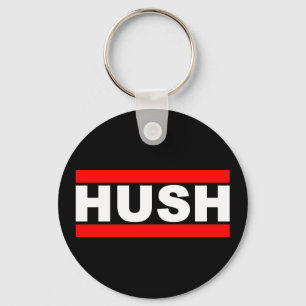Hush Logo Keychain
