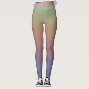 Hushed Pastel Field Leggings