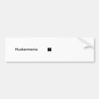 Huskermania Sticker Bumper (New 2009)