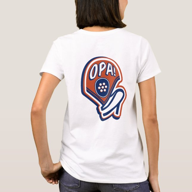 Huskies 2020 (OPA Cap) T-Shirt (Back)
