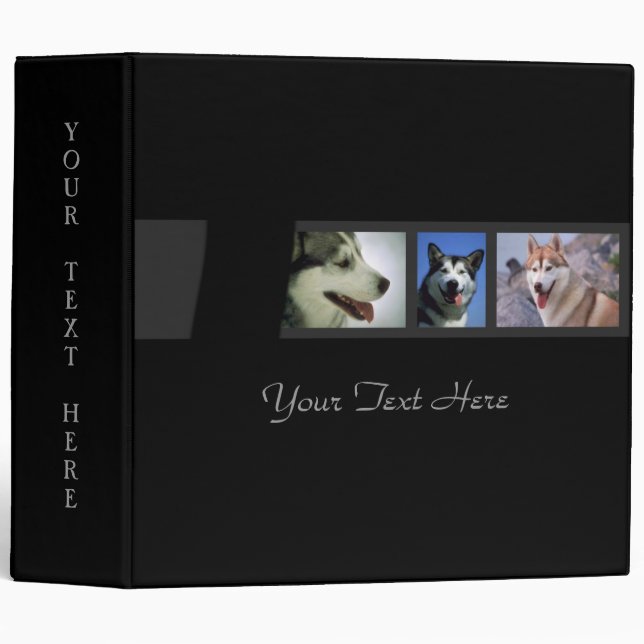 Huskies Avery Binder (Front/Spine)