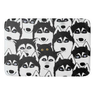 Huskies Bathmat