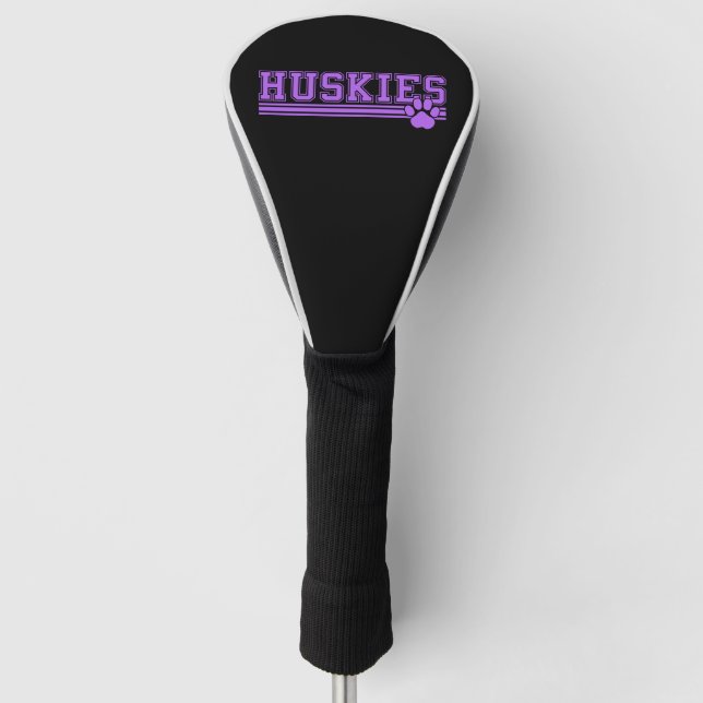 Huskies Club Golf Head Cover (Front)