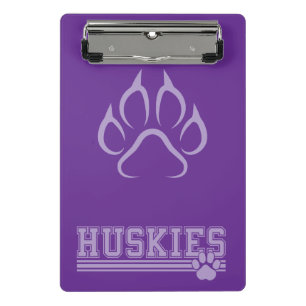 Huskies  mini clipboard