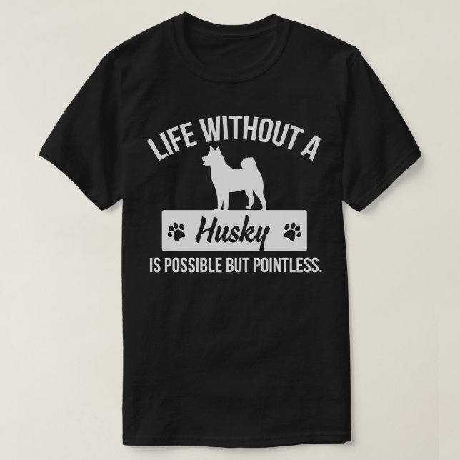 Husky 1 T-Shirt (Design Front)