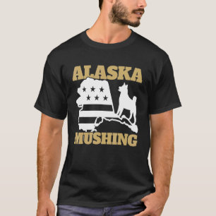 Husky Alaska Mushing T-Shirt