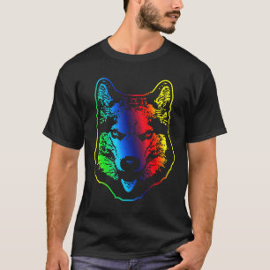 Husky And Dog Sled Dog T-Shirt