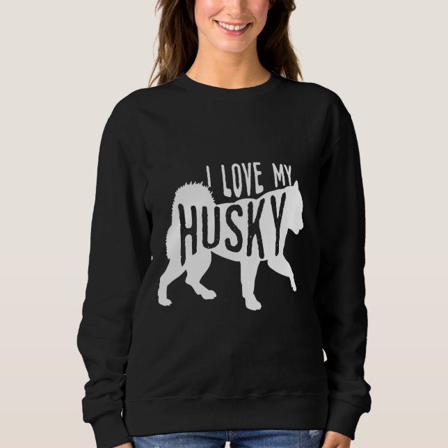Husky Baby     Sweatshirt (Front)