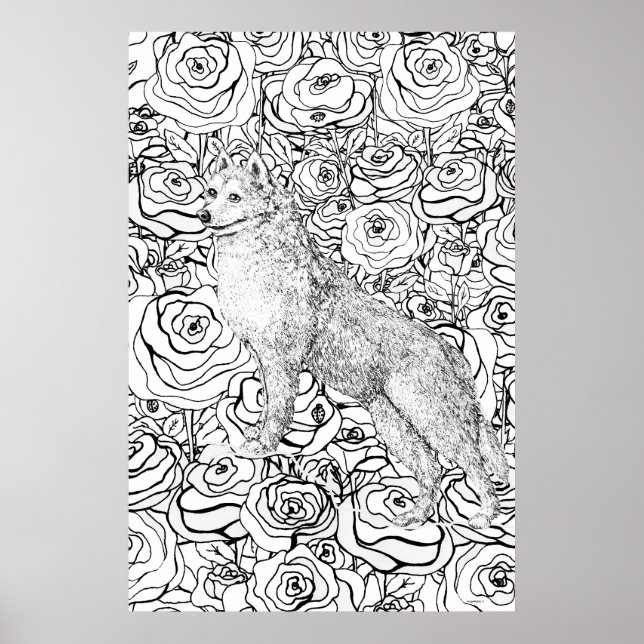 Husky Bestie Poster (Front)