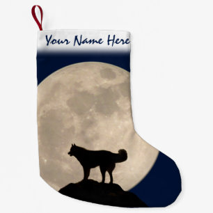 Husky Christmas Stocking Personalized Dog Stocking
