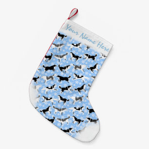 Husky Christmas Stocking Personalized Dog Stocking
