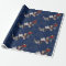 Husky Christmas Wrapping Paper Santa's Sleigh