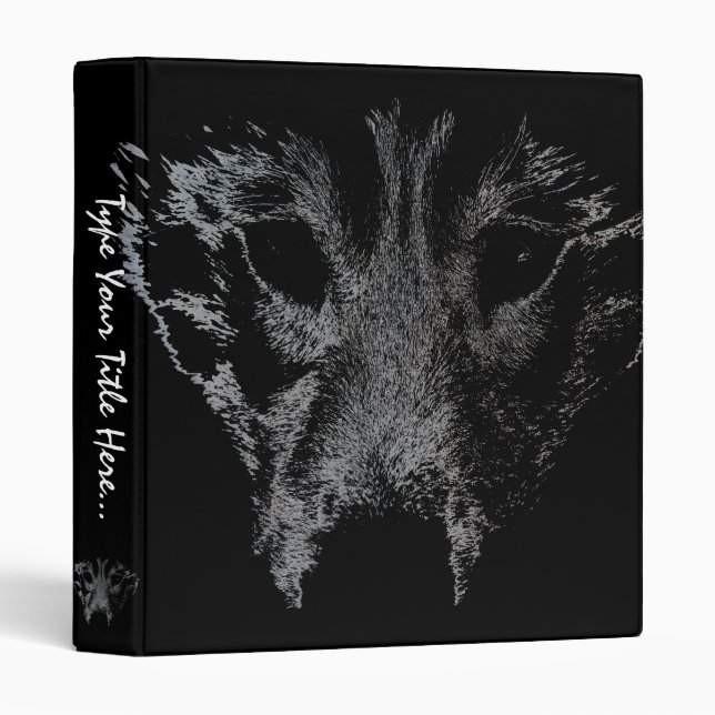 Husky Classeur Wolf Husky Classeur de livre person (Devant/Côté)