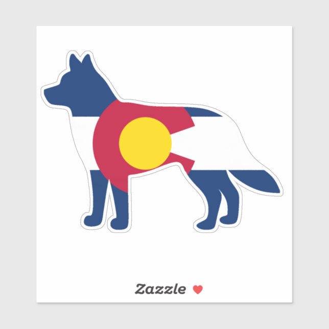 Husky Colorado Flag (Sheet)