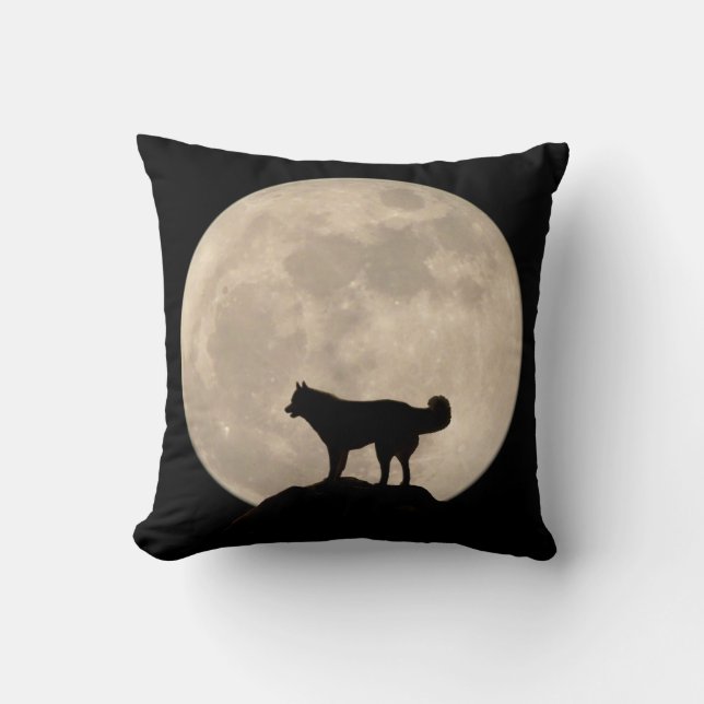 Husky Coussin Sibérien Husky Décor & Cadeaux (Recto)