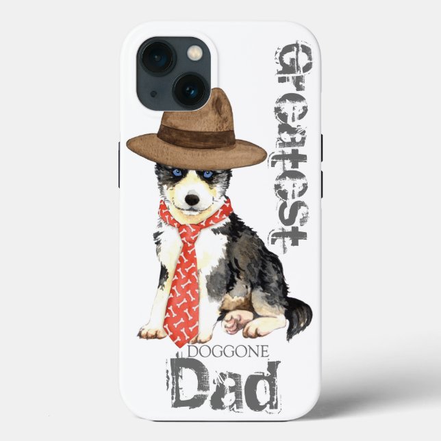 Husky Dad Case-Mate iPhone Case (Back)