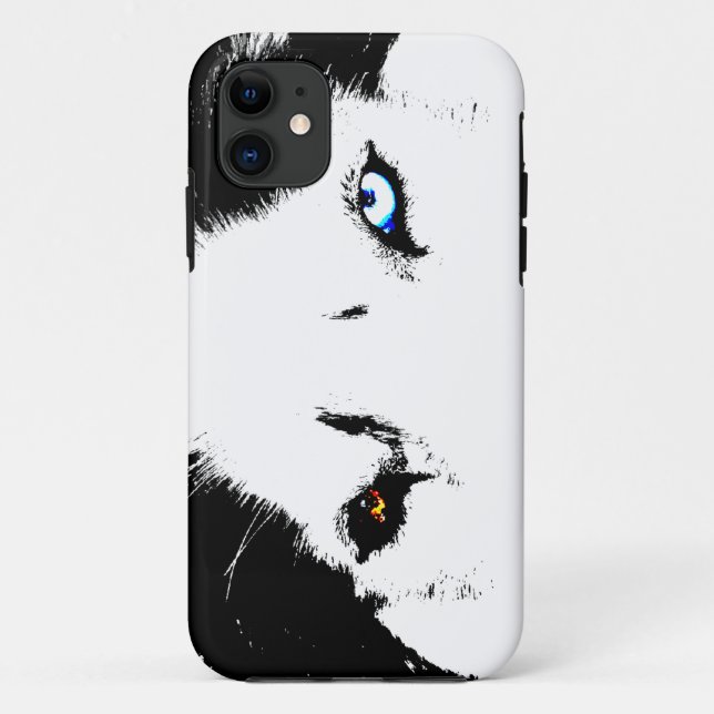 Husky Dog iPhone Cases Husky Malamute Pup Cases (Back)