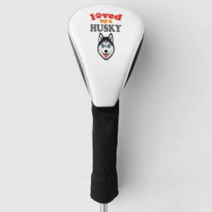 Husky Dog Lover Golf Head Cover