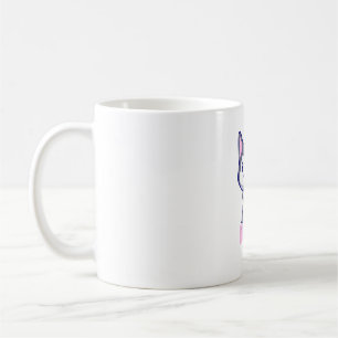 Husky Dog Mom Cute Kawaii Puppy Coffee Mug