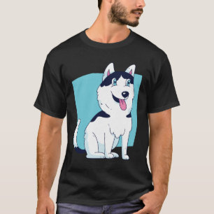 Husky Dog Puppy       T-Shirt