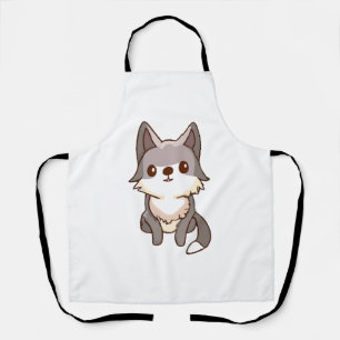 Husky Dog Wolfhound Apron