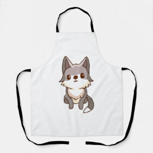 Husky Dog Wolfhound Apron