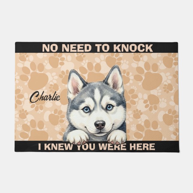 HUSKY  DOORMAT (Front)