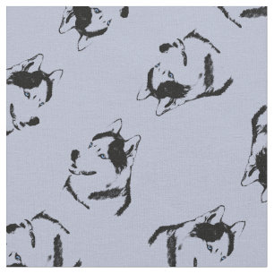Husky Fabric Husky Malamute Fabrics Dog Textiles