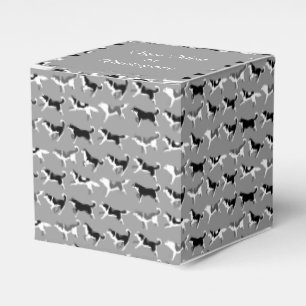 Husky Gift Box Personalize Husky Sled Dog Team Box